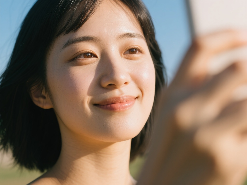 自拍中的情绪表达：晒黑还是感受自然？
