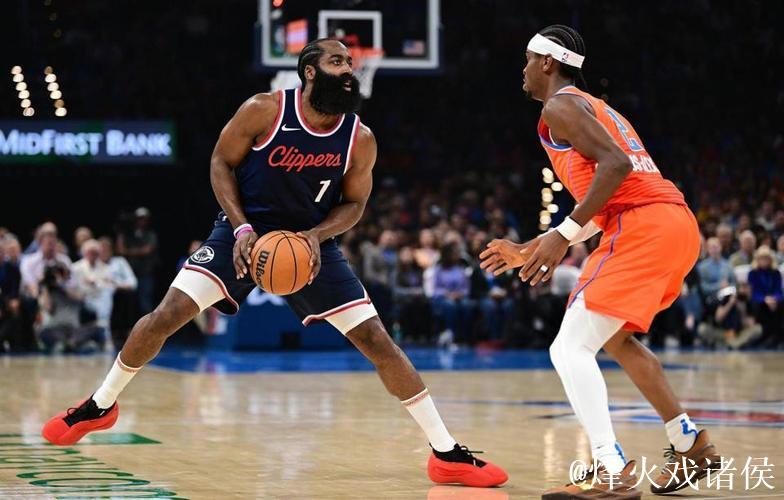 亚历山大45分哈登17+11+9 雷霆终结快船4连胜 亚历山大45分哈登17+11+9 雷霆终结快船4连胜