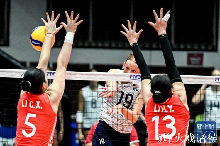 U21女排世锦赛:中国女排3-0美国 5连胜晋级16强 U21女排世锦赛:中国女排3-0美国 5连胜晋级16强