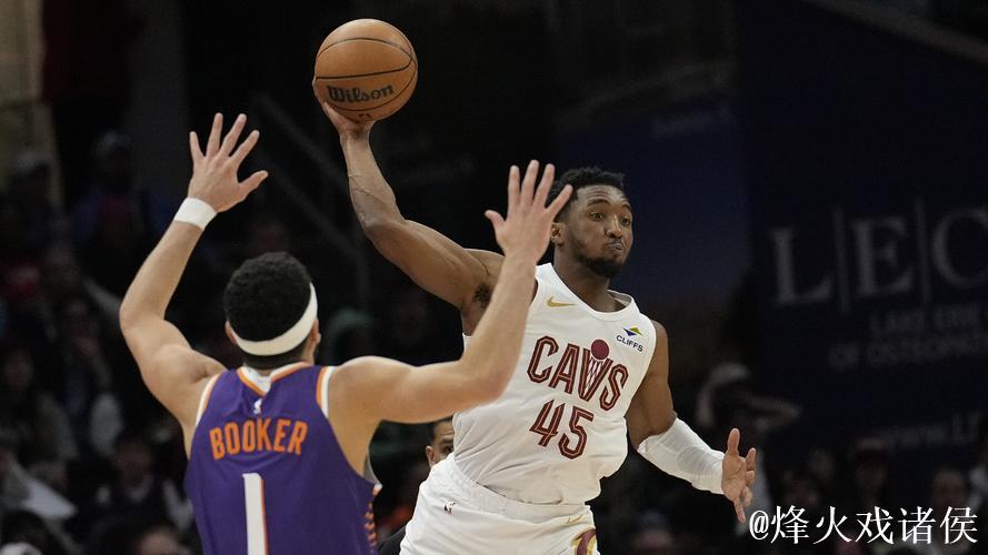 米切尔33分骑士大胜太阳 老鹰负尼克斯止3连胜