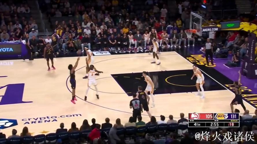 湖人25分大胜老鹰，刷新赛季最大分差纪录